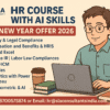 Online HR Course,100% Job Salary upto 4.8 LPA, SLA HR Training Classes